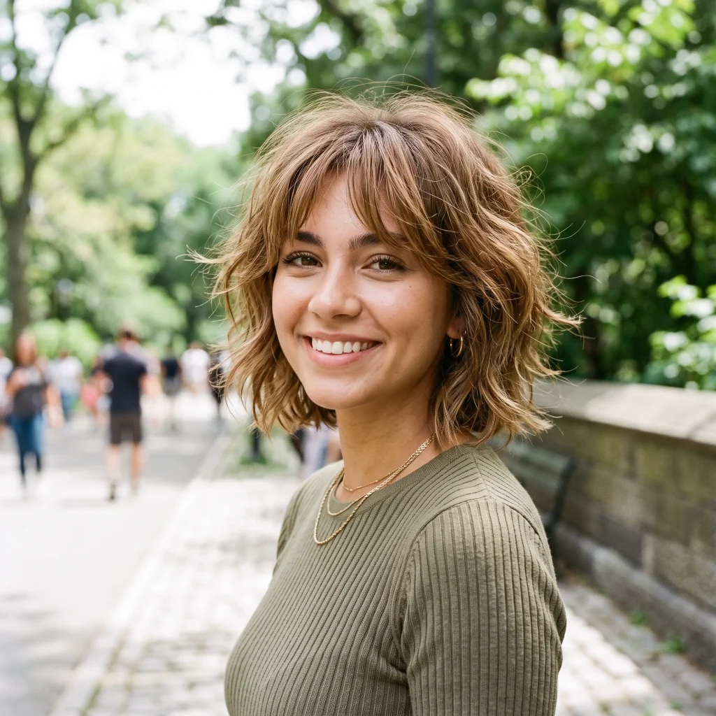 Shaggy Short Bob