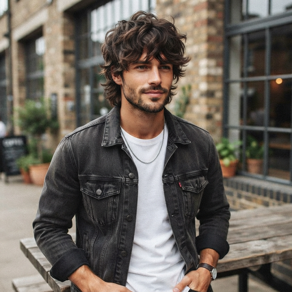 Shaggy Wolf Cut for Men