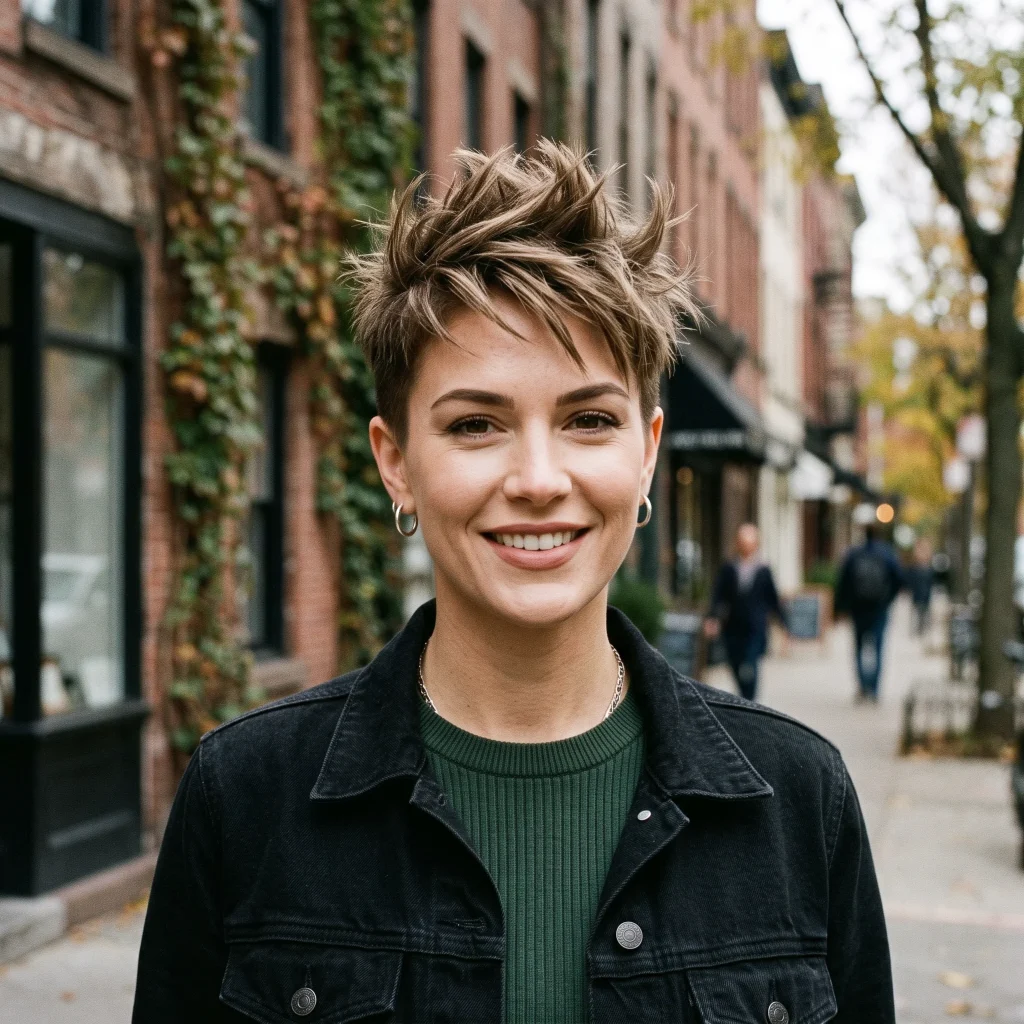 Spiky Pixie Cut