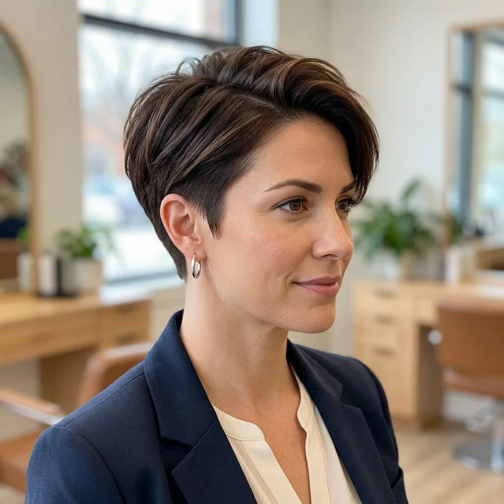 Tapered Cropped Hair