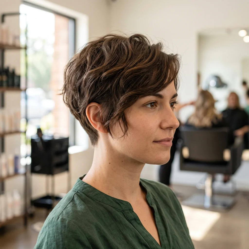 Tapered Pixie Cut