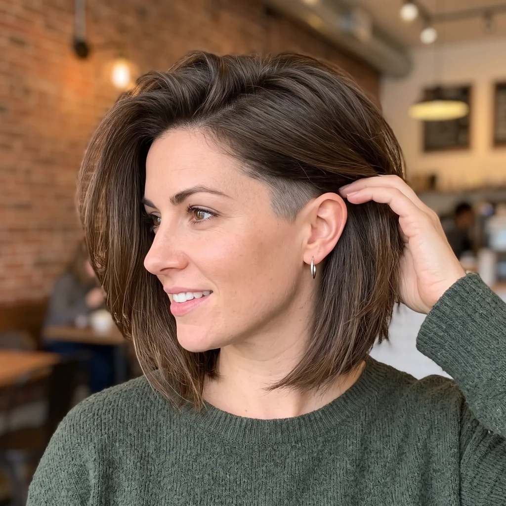Tapered Undercut Bob