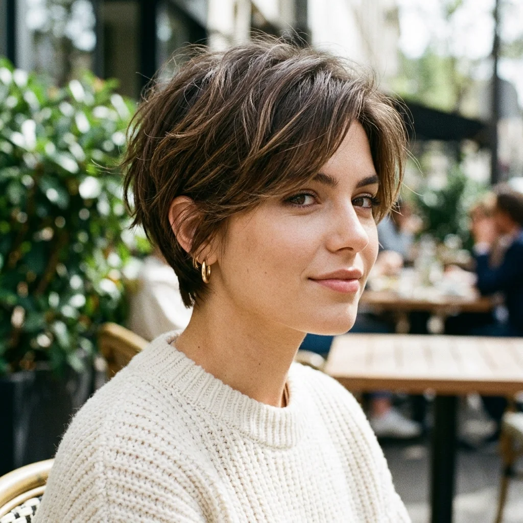 Textured Cropped Hair