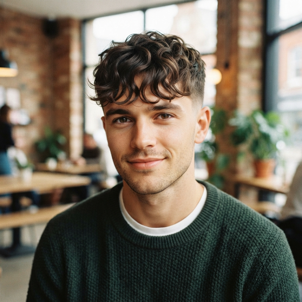 Wavy Fringe Haircut