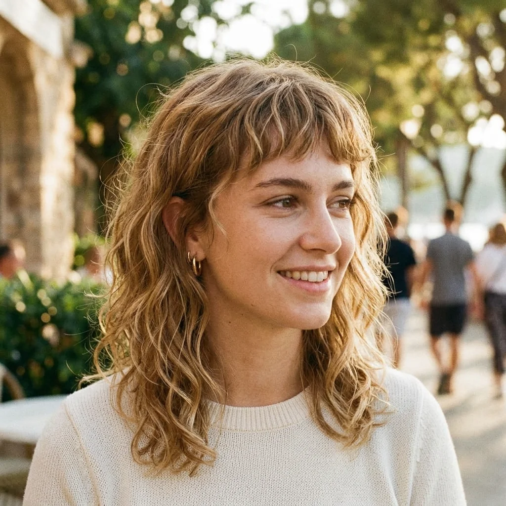 Wavy Micro Bangs