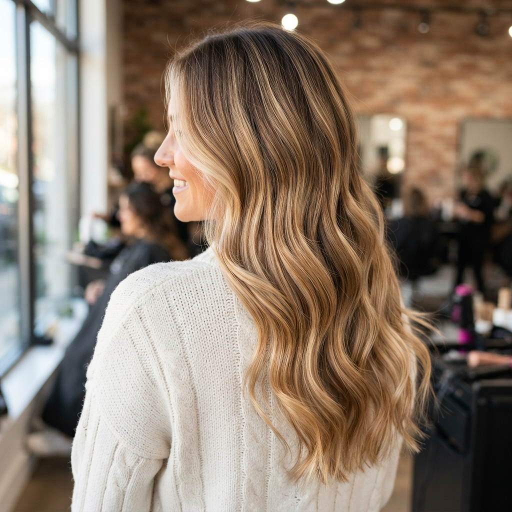 Balayage Blonde Hair Color