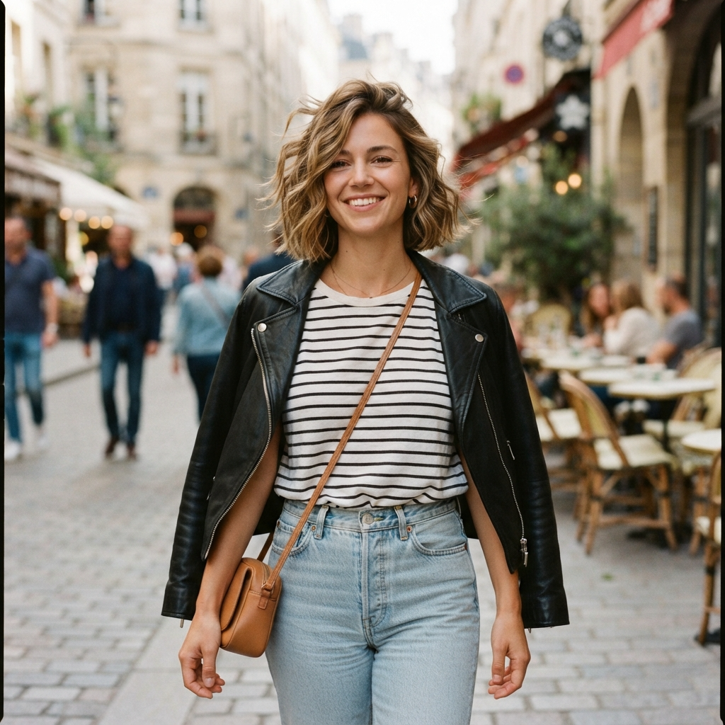 Chin-Length Bob with Texture