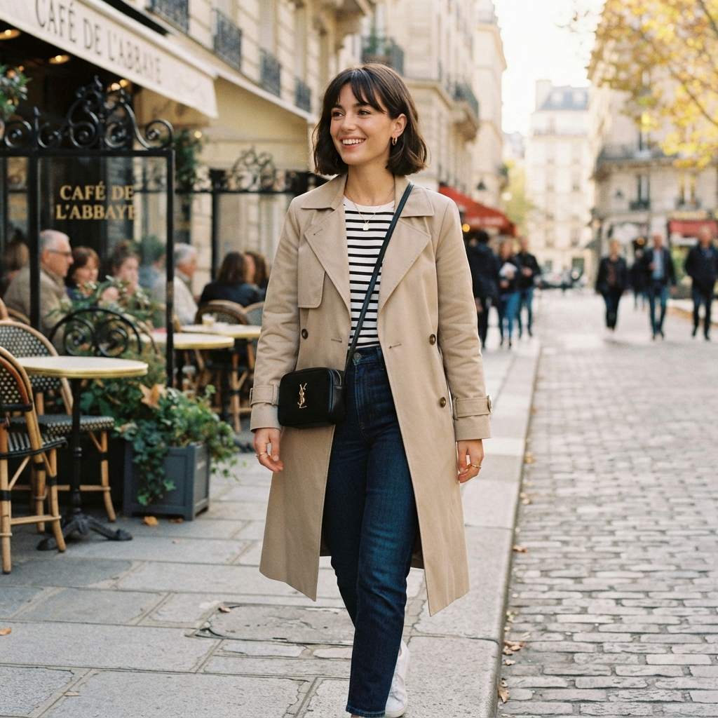 Chin-Length French Bob