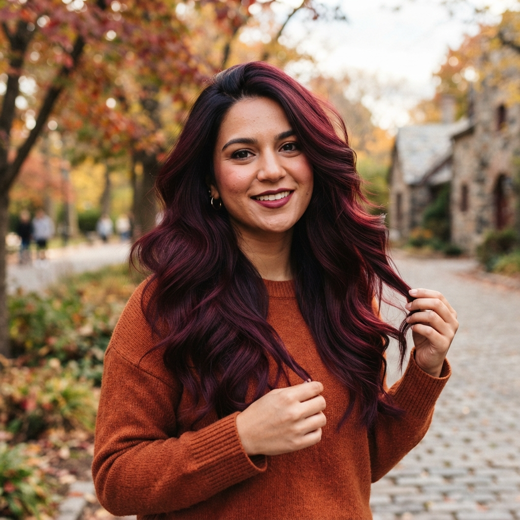 Deep Burgundy