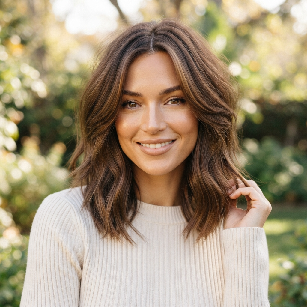 Face-Framing Medium Hair
