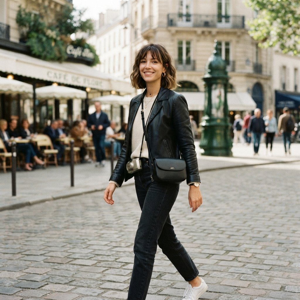 Medium Length French Bob