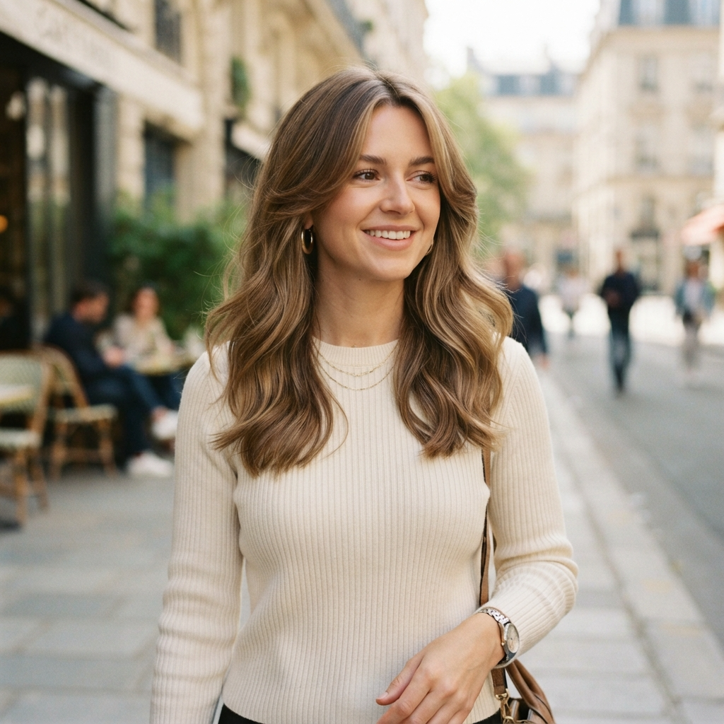 Medium Length Hair with Soft Layers
