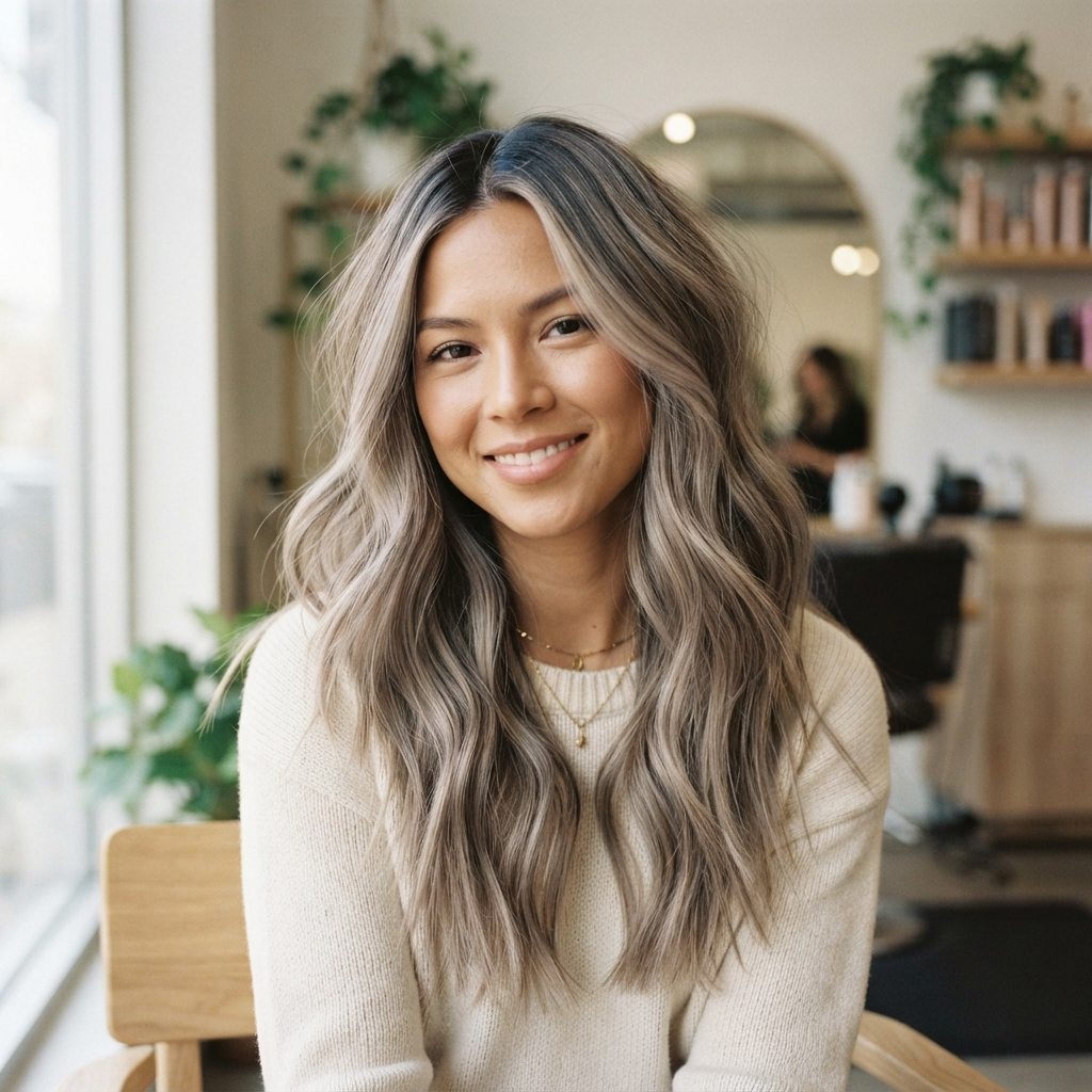 Mushroom Blonde Hair Color