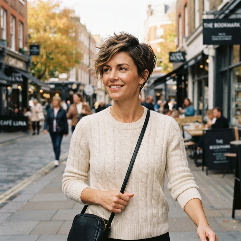Short Layered Pixie