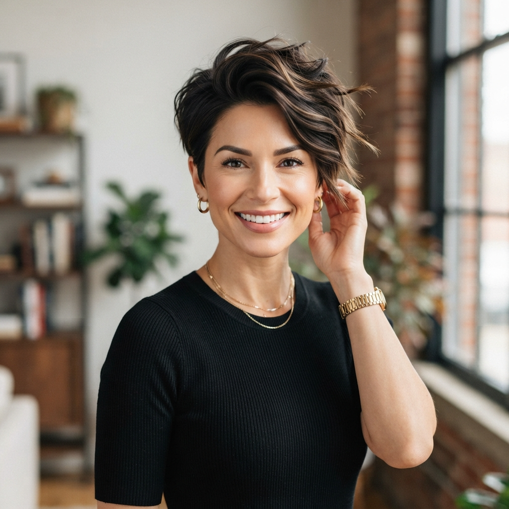 Short Pixie Cut
