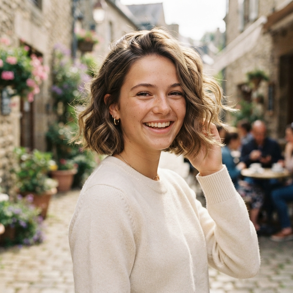 Short Wavy Bob
