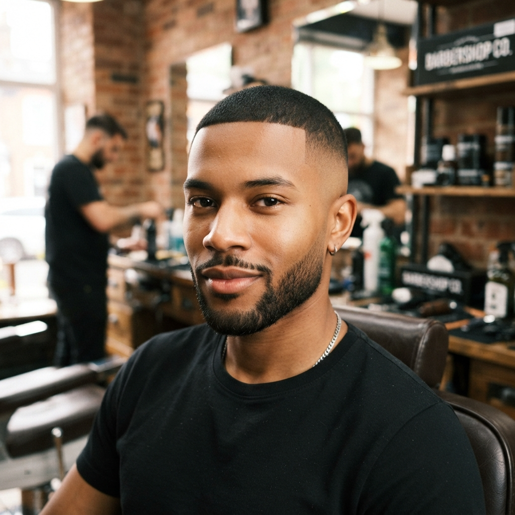 Skin Fade Buzz Cut Men