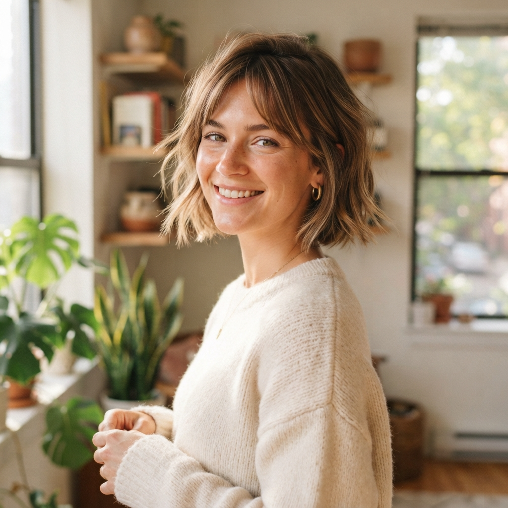 Soft Layered Short Haircut