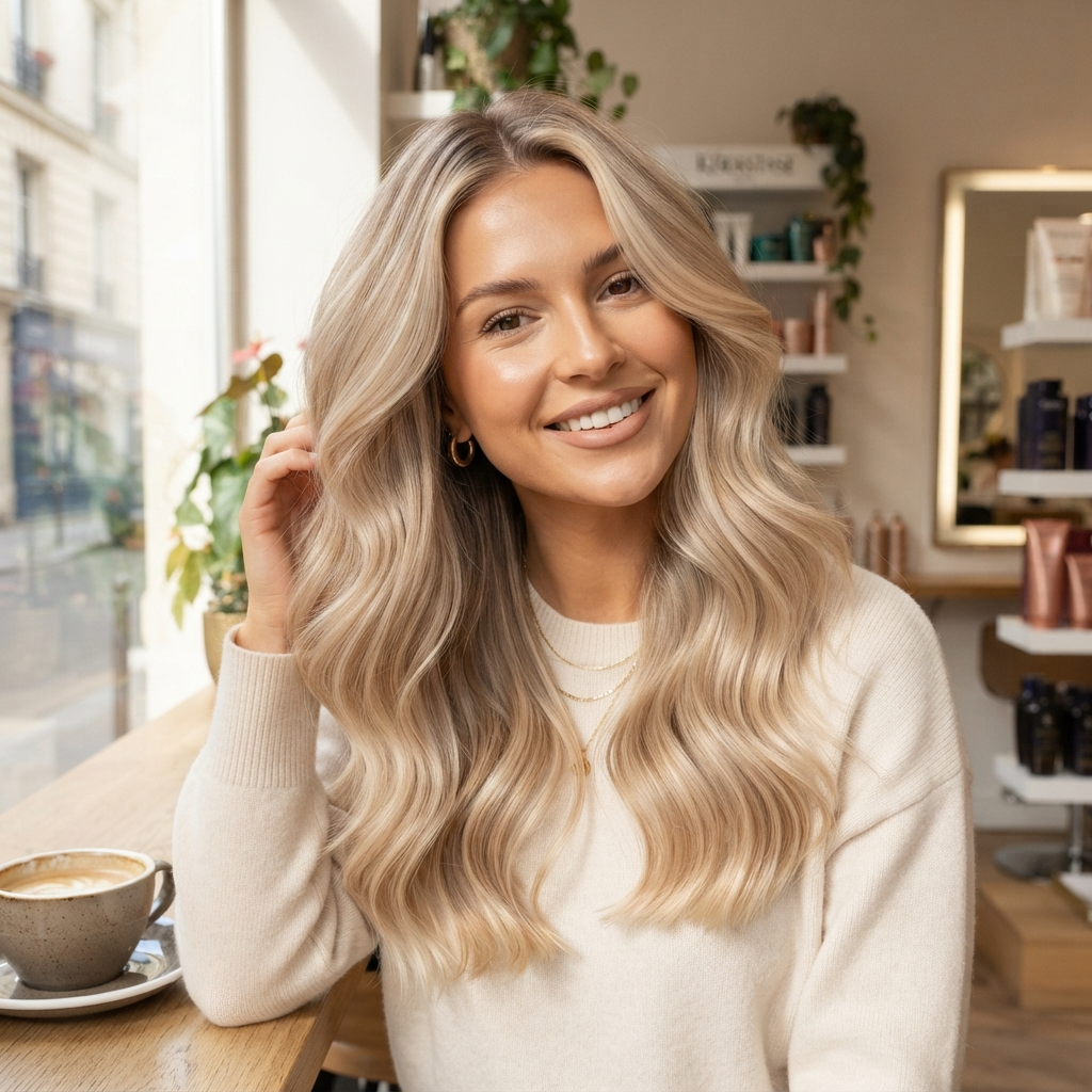 Vanilla Blonde Hair Color