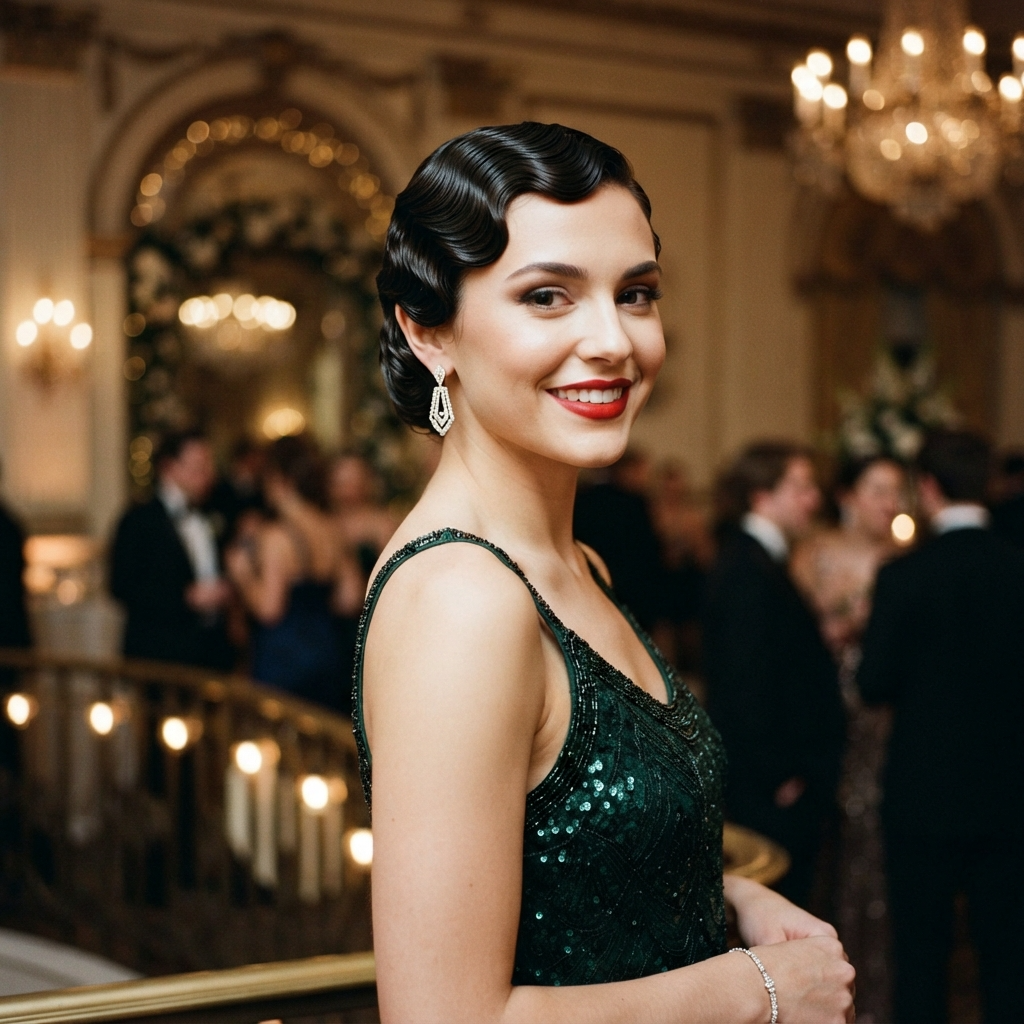 Vintage Finger Waves