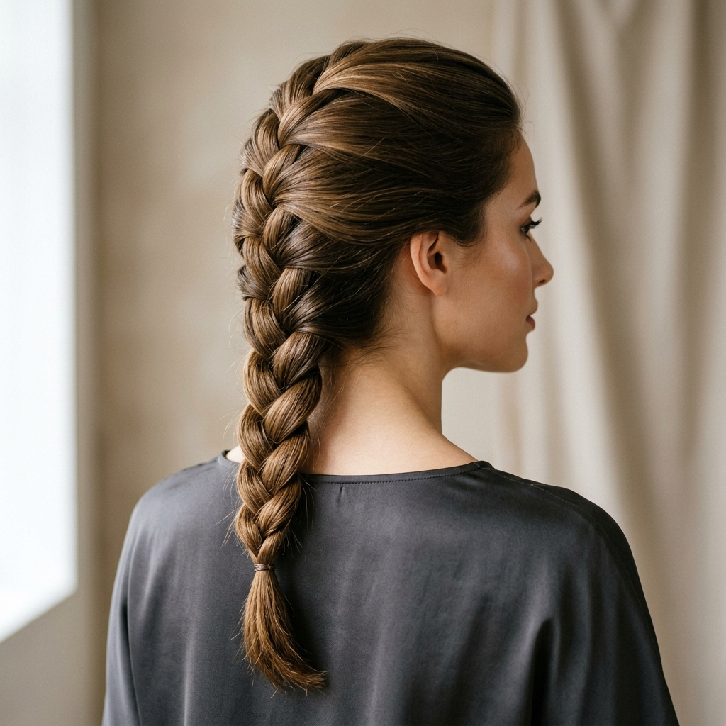 1. The Classic French Braid