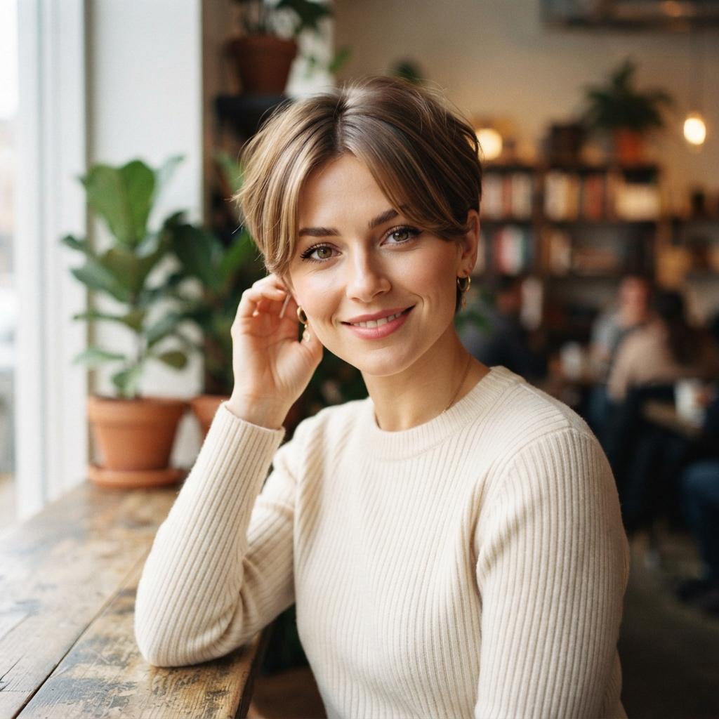 10. The Pixie with Curtain Bangs