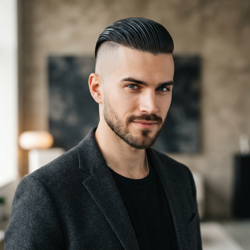 10. The Undercut Slick Back