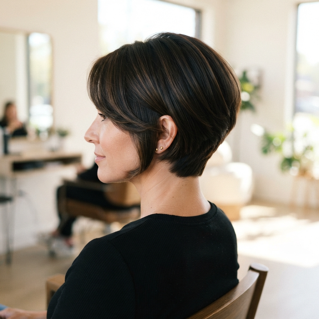 10. Wedge for Thick Hair