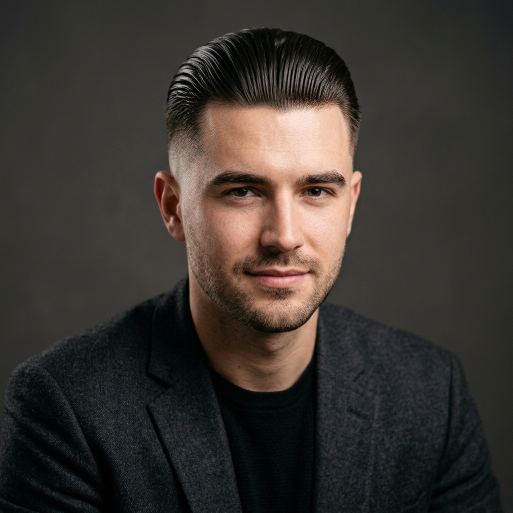 12. Slicked-Back Undercut