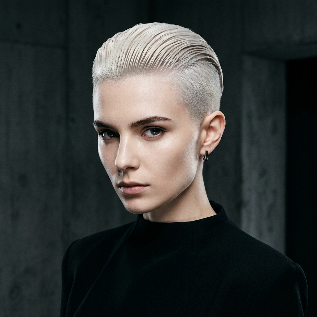 12. The Slicked-Back Crop