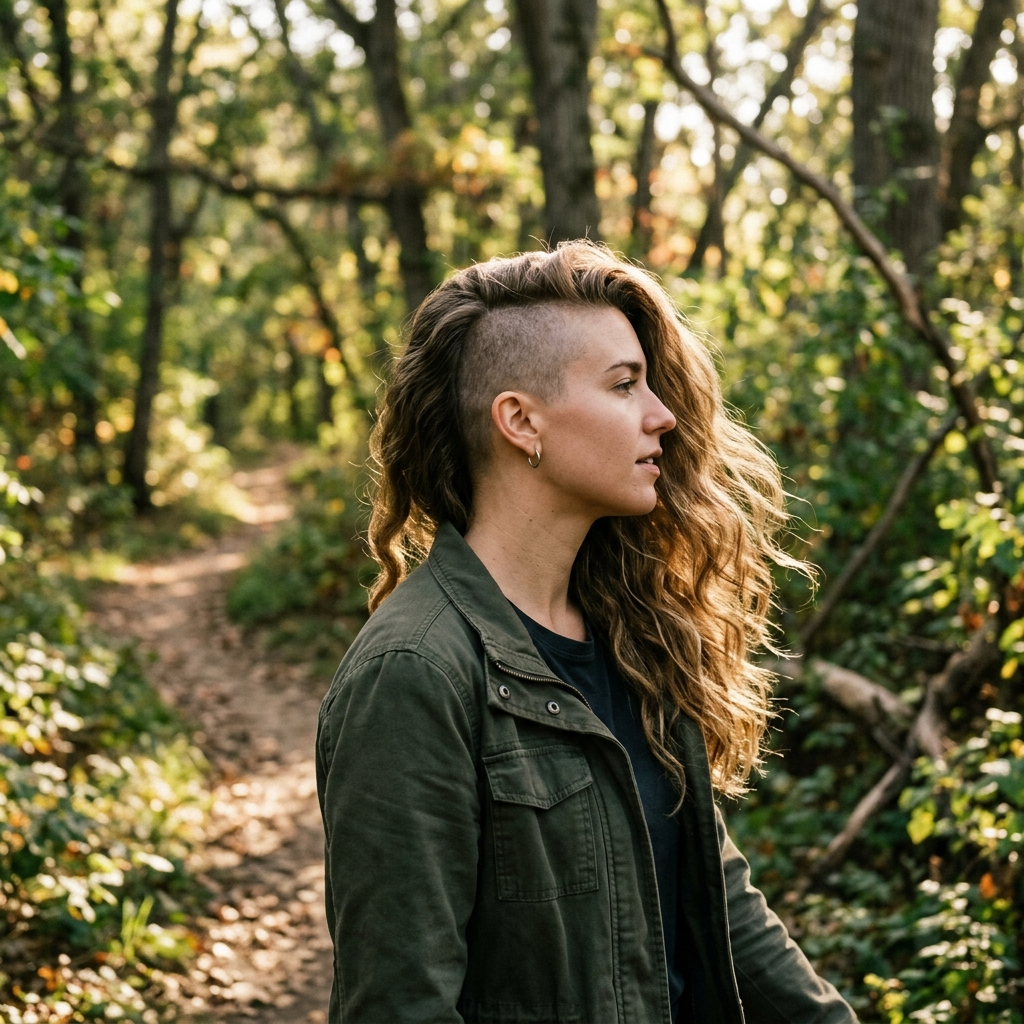 13. Shaved Sides, Long Top