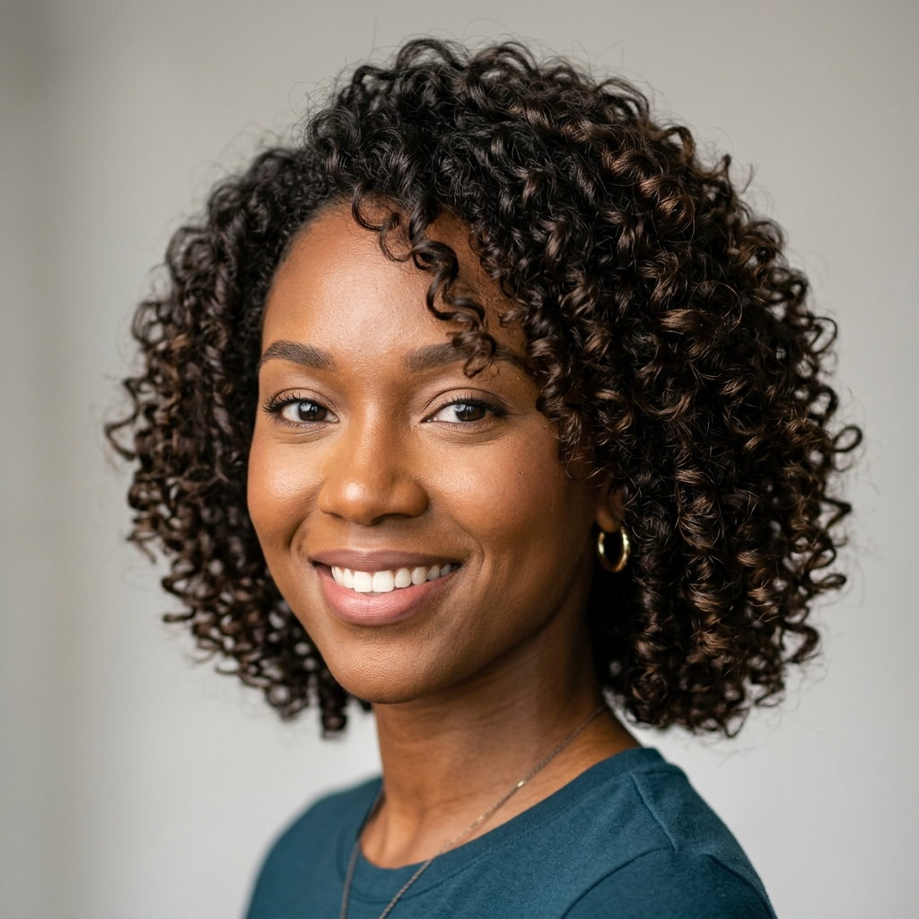 15. The Layered Curly Bob