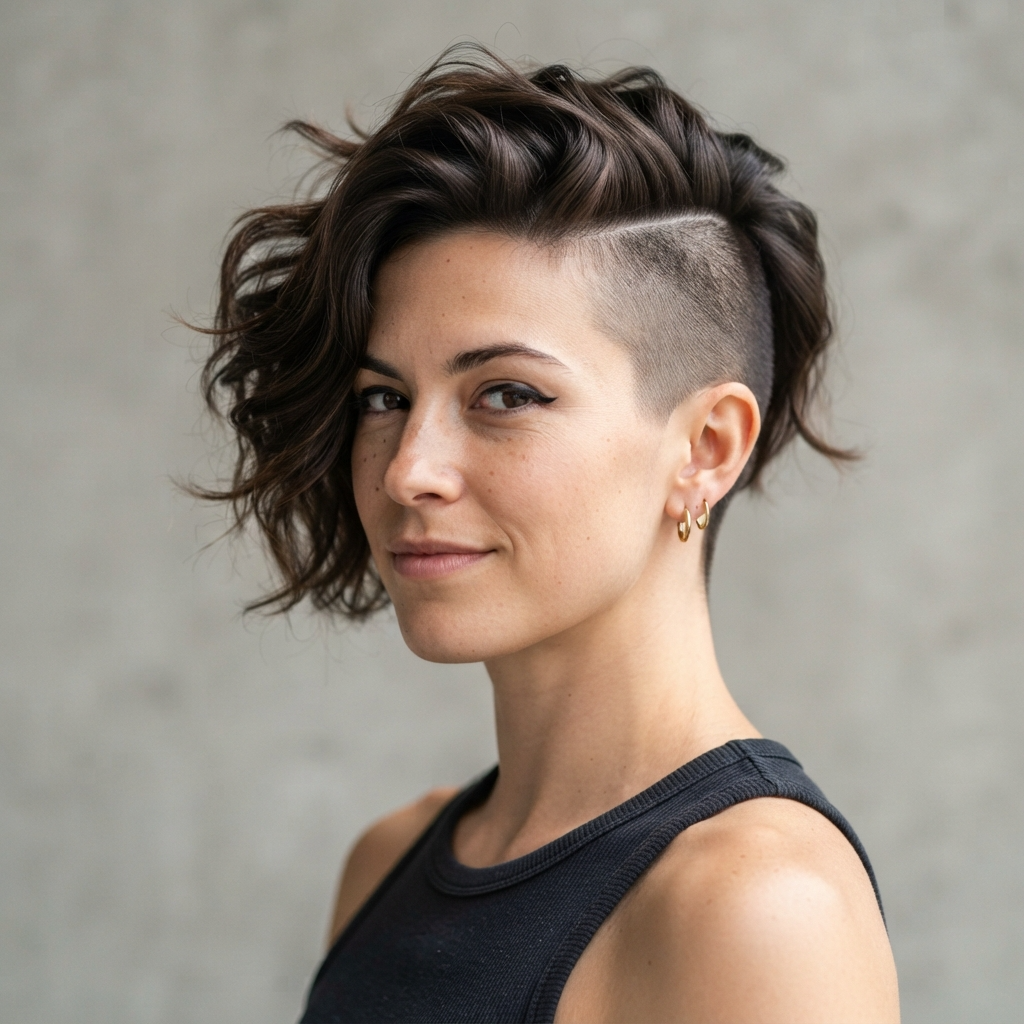 16. Undercut for Thick Hair