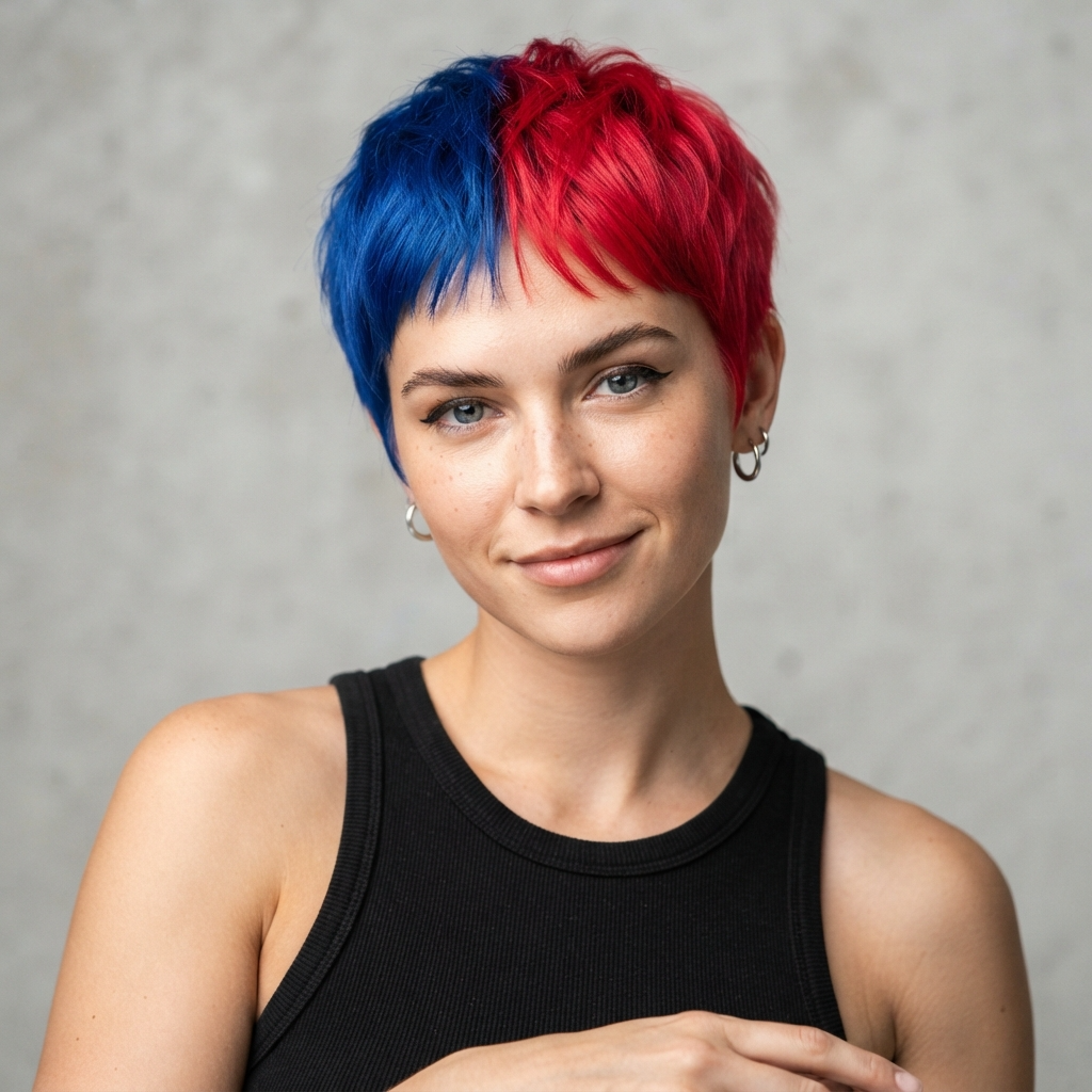 17. The Split-Dye Crop
