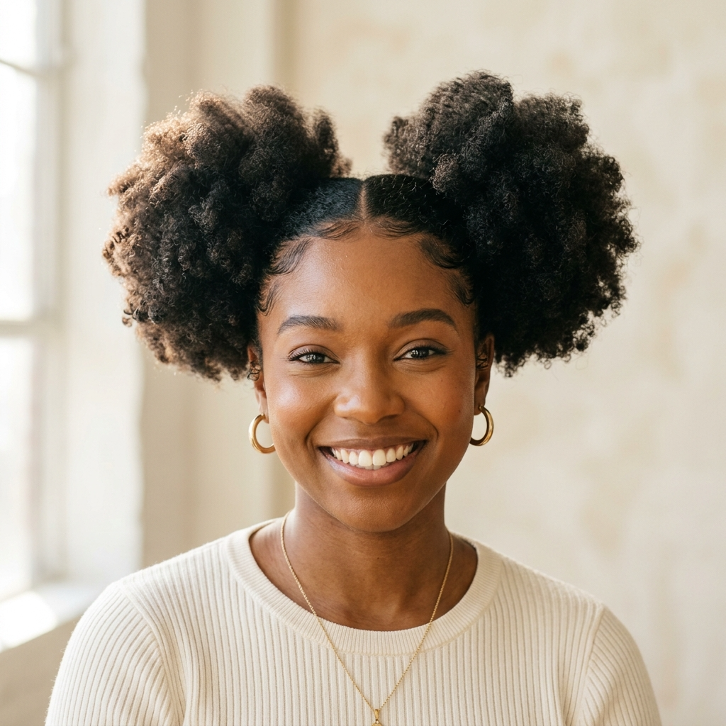 18. Afro Puffs