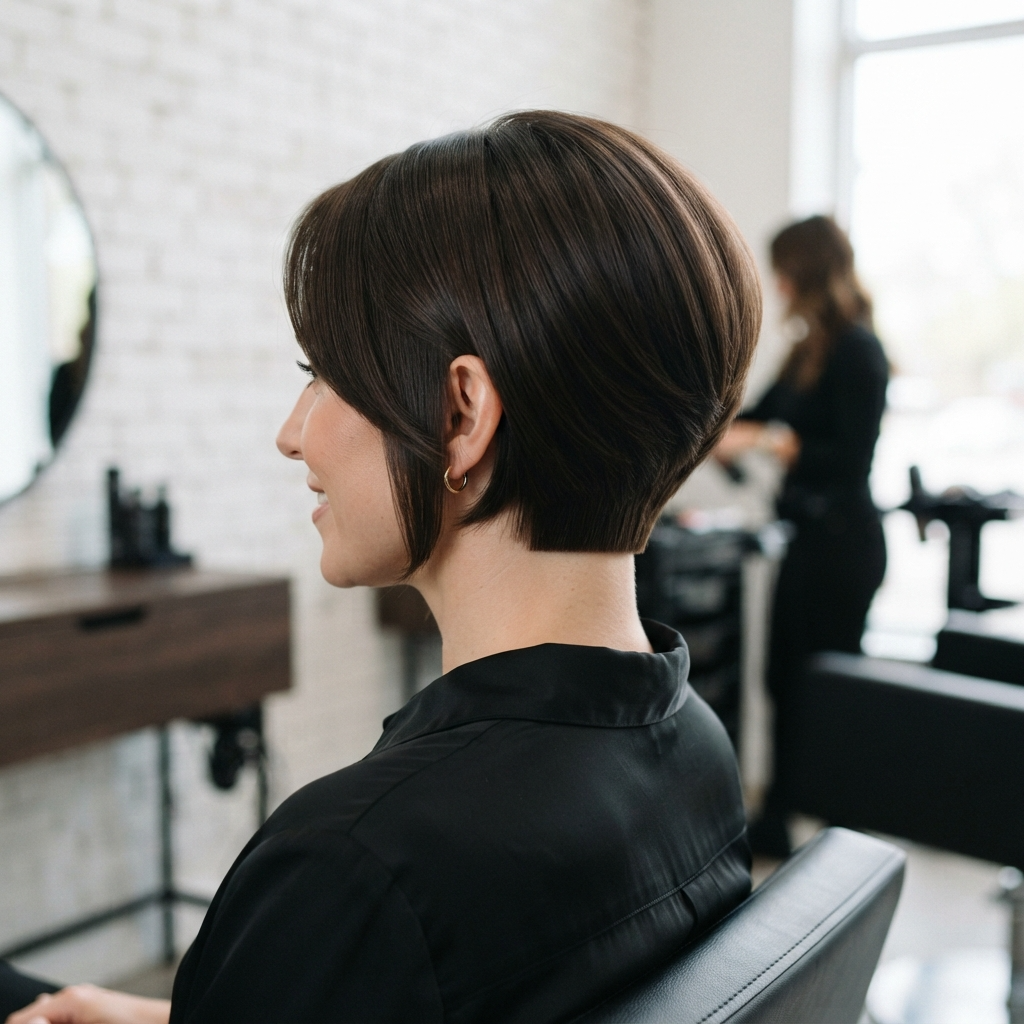 18. Tapered Nape Wedge