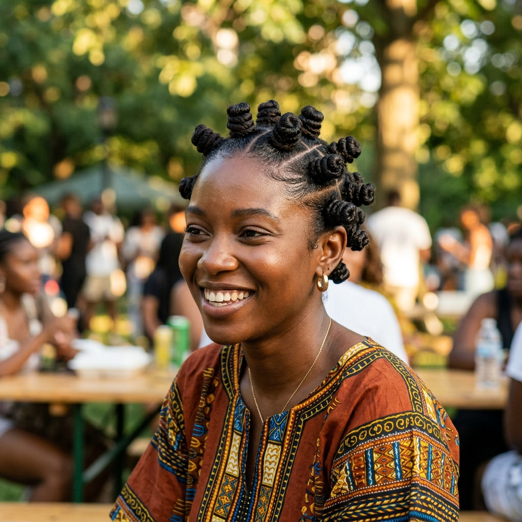 19. Bantu Knots