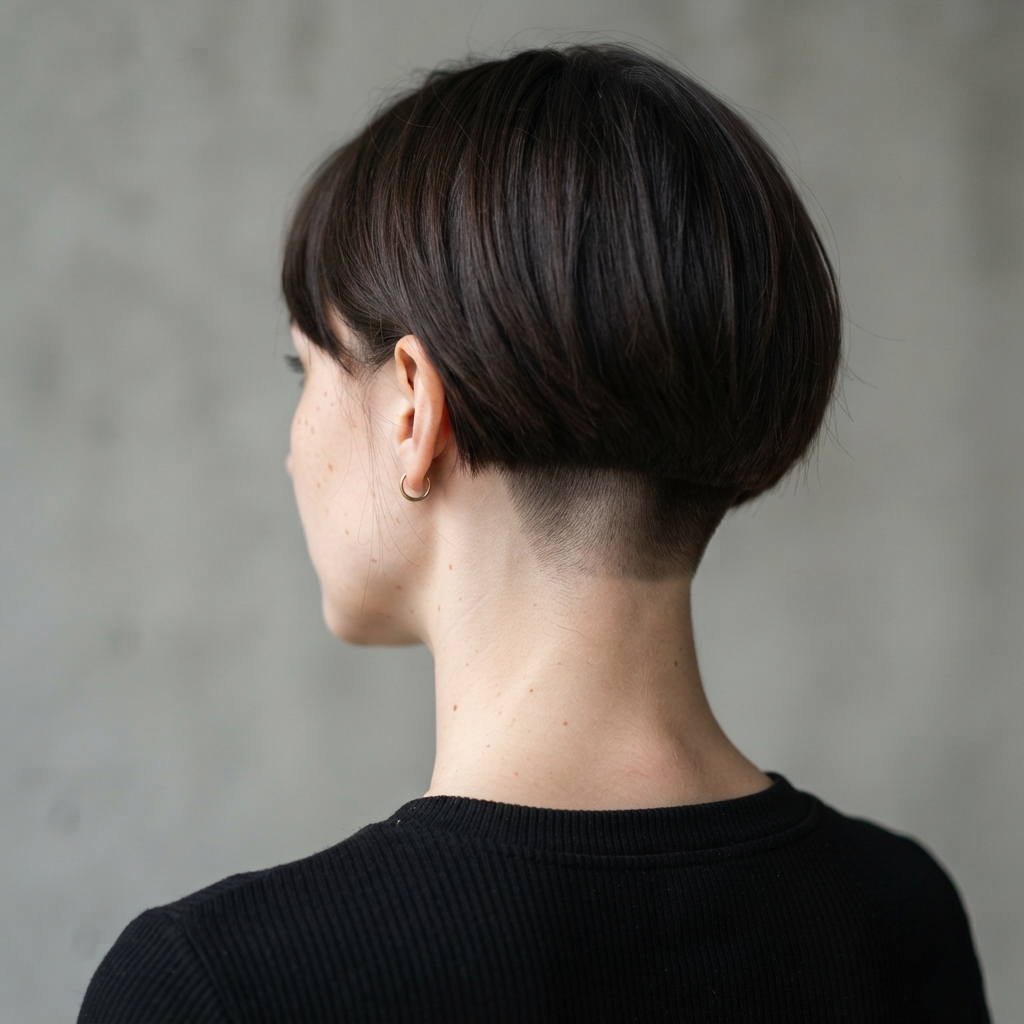 19. The Nape Undercut Bob