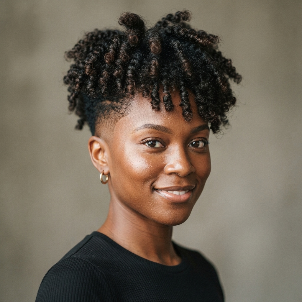 19. The Tapered Cut with Twist-Out