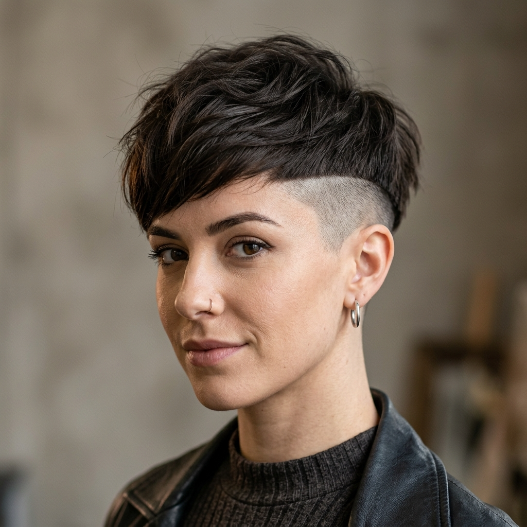 2. Undercut Pixie