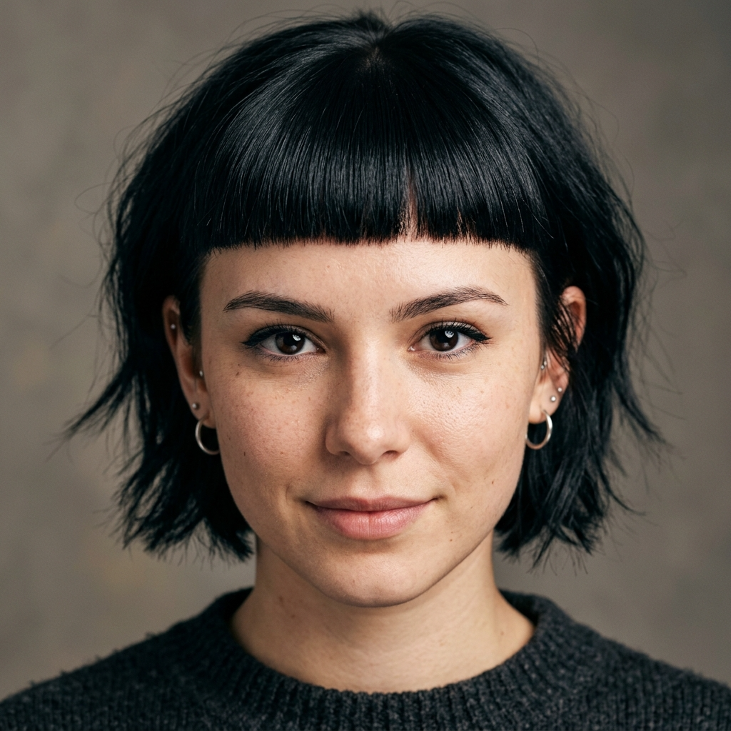 3. Micro Bangs