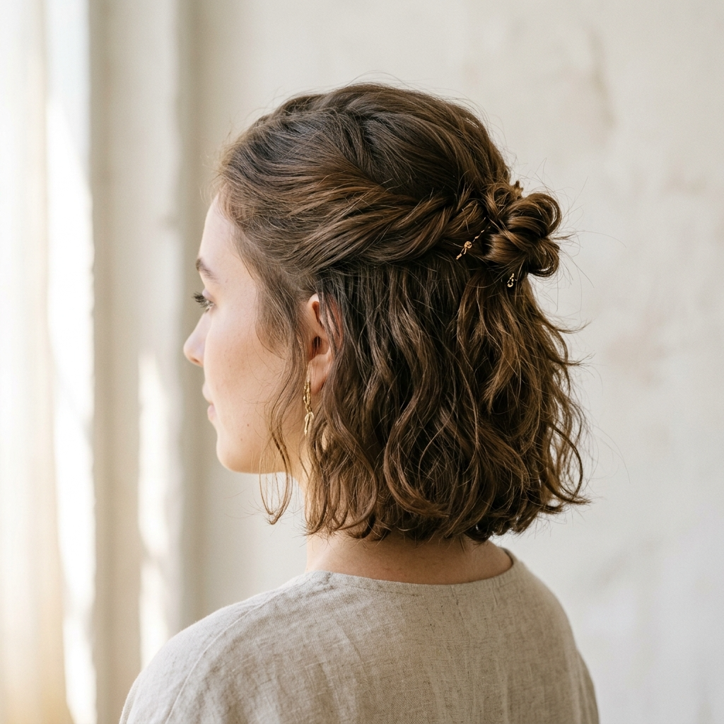 4. Half-Up Twist