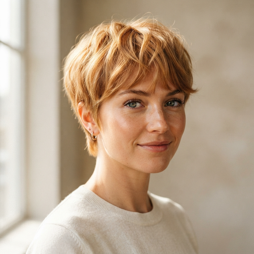 4. The Strawberry Blonde Crop