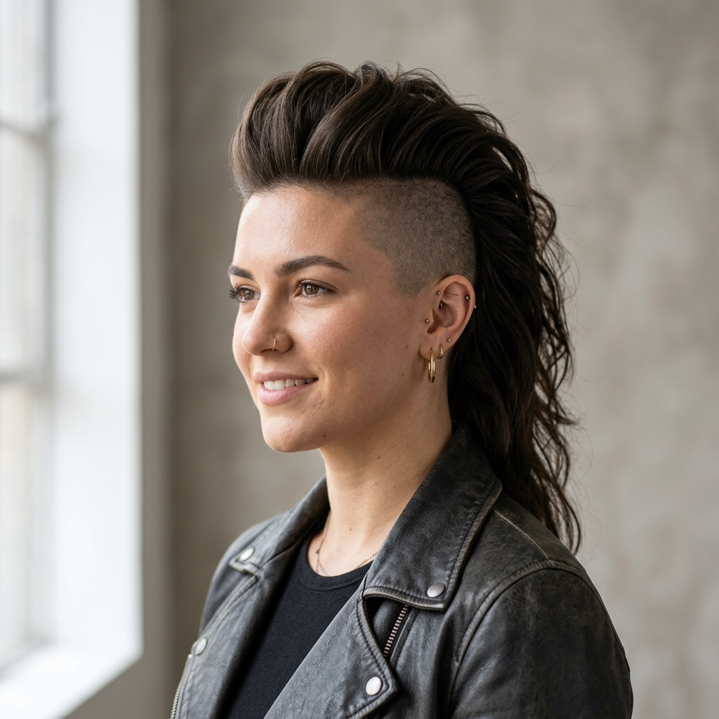 5. Undercut Mohawk