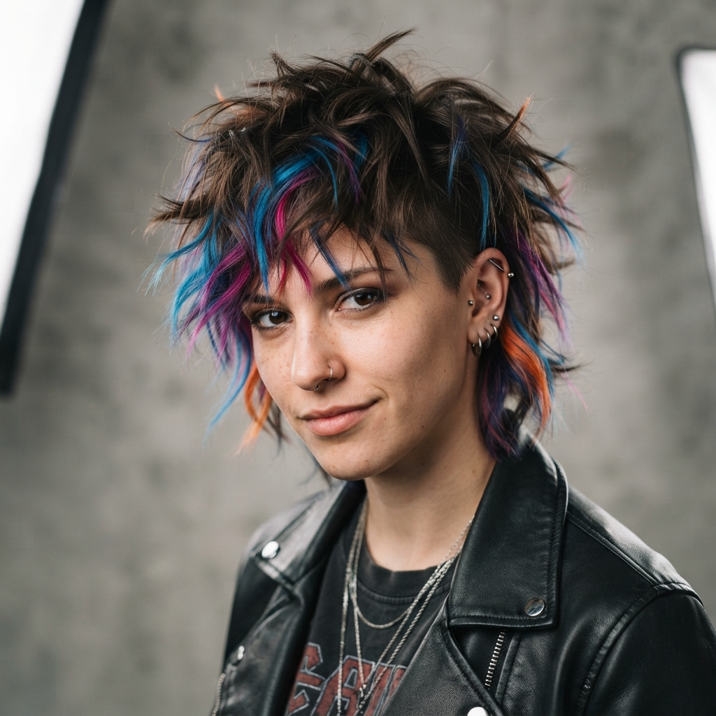 8. The Choppy Punk Pixie