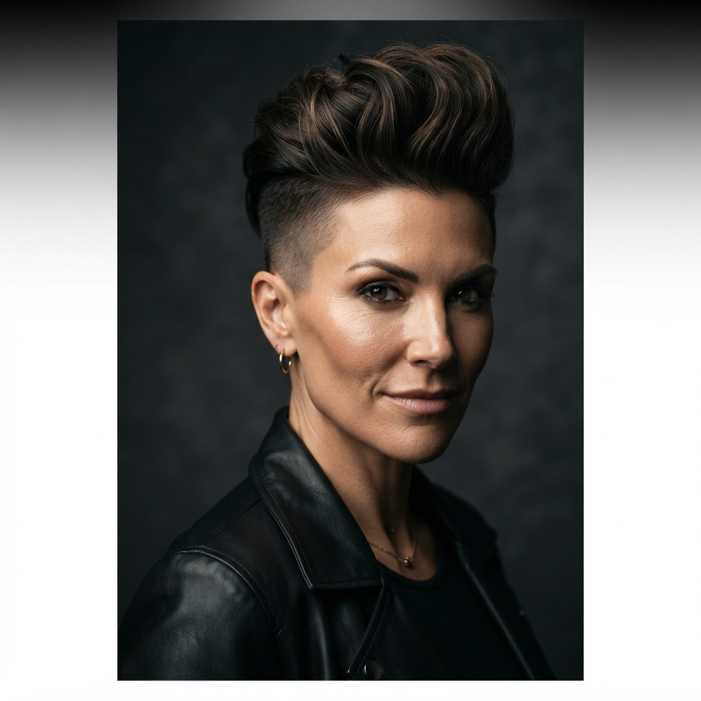 8. The Pompadour Pixie