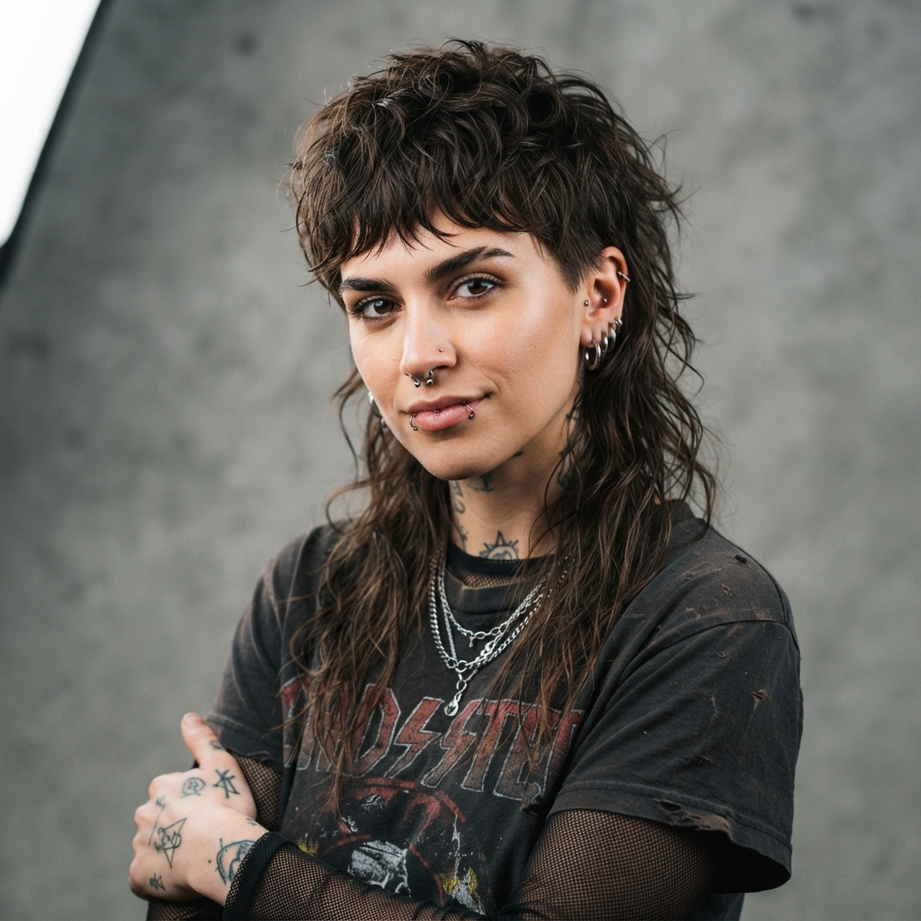9. The Punk Mullet