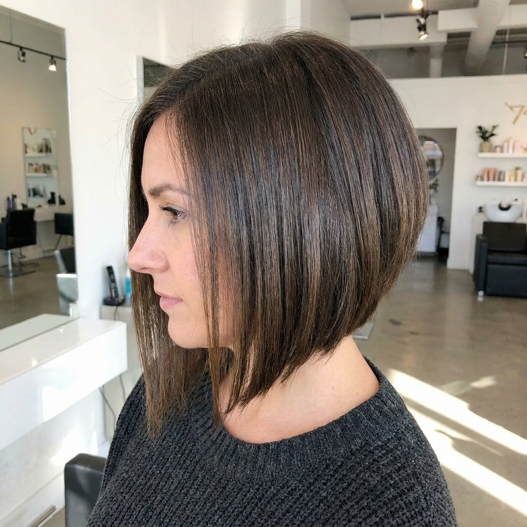 A-Line Angled Bob