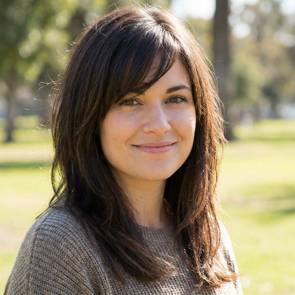 Side-Swept Bangs