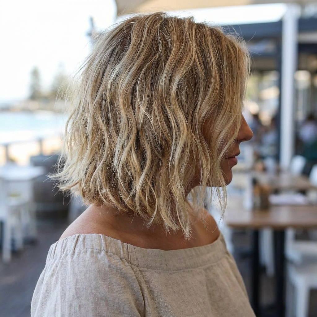 Textured Lob (Long Bob)